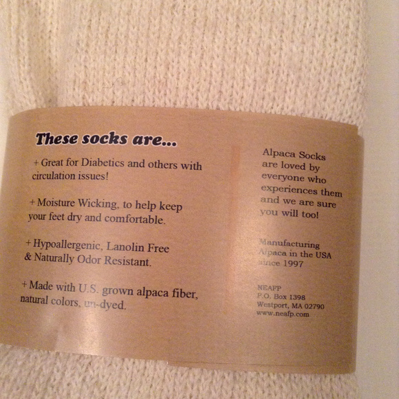 Diabetic Alpaca Socks NWT - Picture 2 of 4